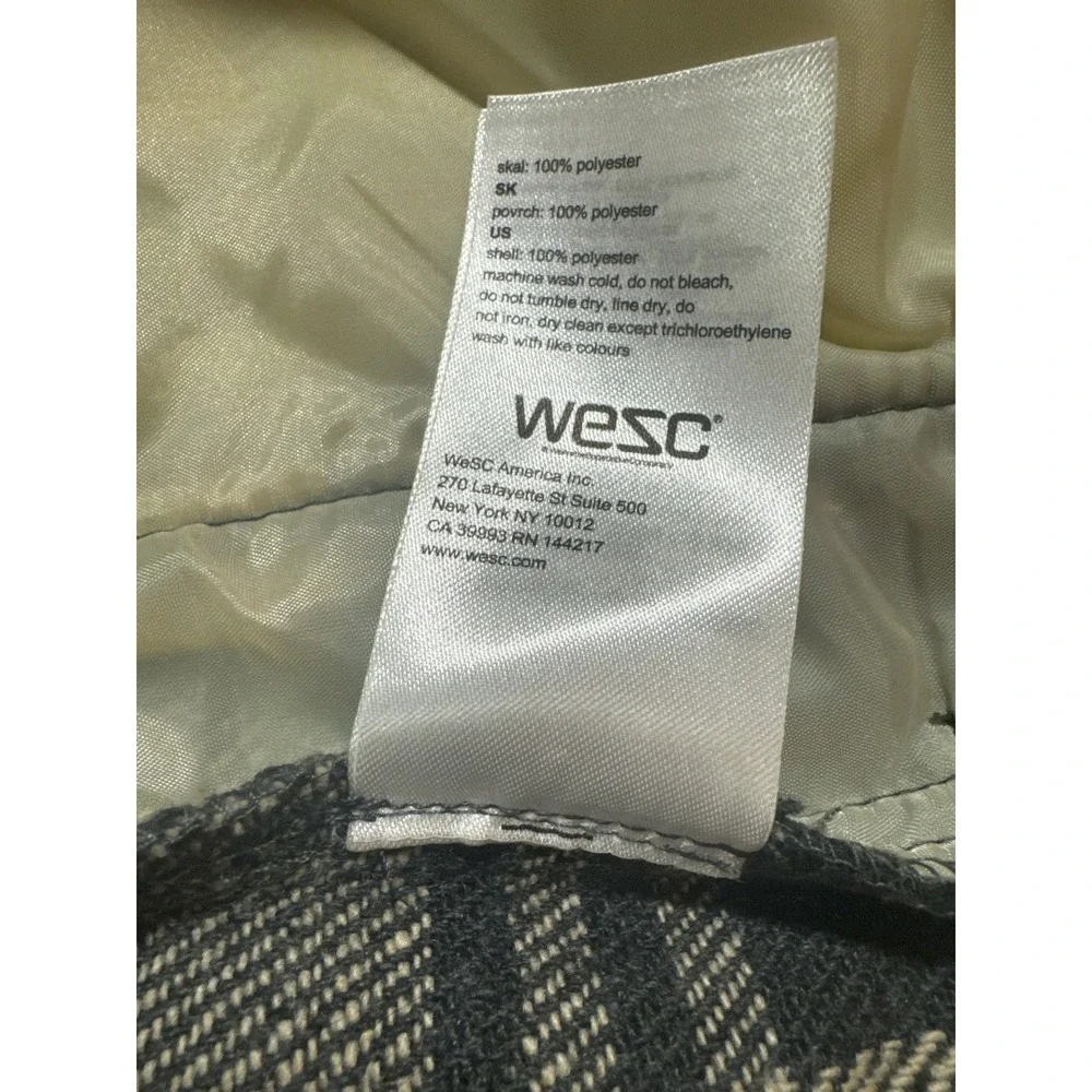 WeSC Unisex‎ Liam Flannel Shirt Jacket